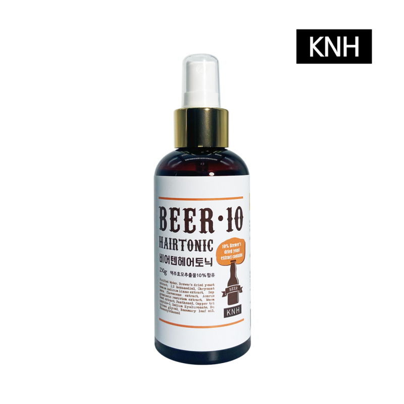 knh 비어텐 헤어토닉150g 맥주효모스프레이 두피 영양 앰플(2개 구매시 1개 추가)